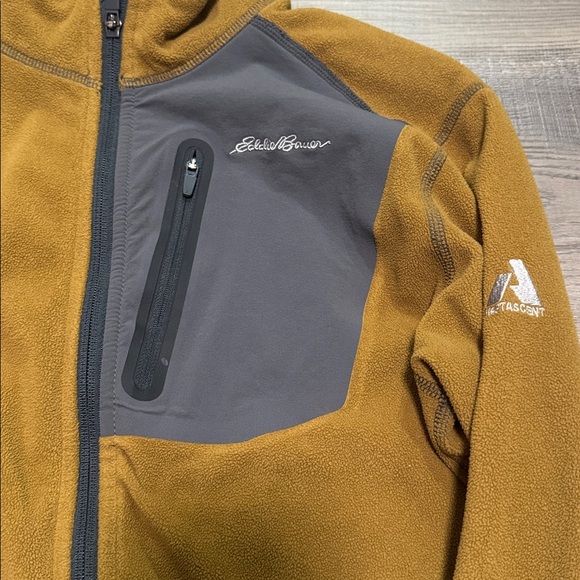 Eddie Bauer First Ascent Men's Tan Performance Zip up - Picture 2 of 8